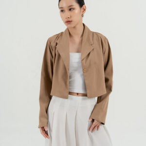 AIJO | Fedora Blazer Top - Atasan Wanita Korean Style Formal Casual Outer