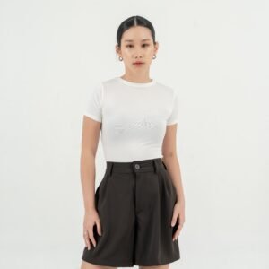 AIJO| Edith Short Pants- Celana Pendek Wanita Casual Santai