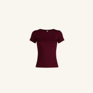 AIJO| Rhea Oneck Top - Atasan Wanita Oneck Panjang Rib Baju Kaos Cewek Polos