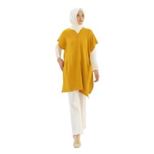AIJO - Top Sissy Airflow - Atasan Wanita Muslim Panjang Baju Basic Oversize