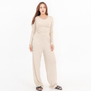 AIJO| (READY) Fela Longsleeve - Atasan Lengan Panjang Wanita Baju Casual