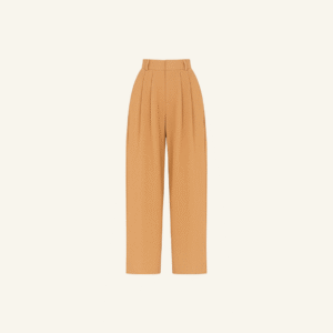 AIJO | (READY) Cessie Cullote XL | Celana Panjang Wanita Kulot Kulot Dewasa Linen Crinkle tali serut Red Katun Airflow