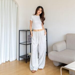 AIJO | Barack Linen Cullote - Celana Panjang Wanita - Linen - Bohe Style